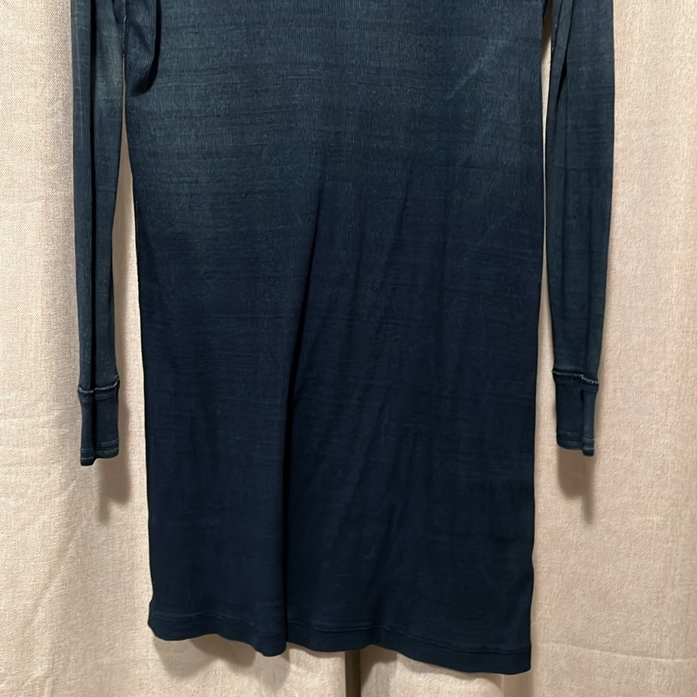 Polo Ralph Lauren Navy Blue Henley Dress Size Small - Picture 9 of 9